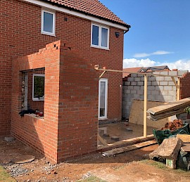 Single Storey Kitchen Extension in Coventry